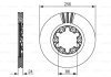 Тормозной диск BOSCH 0 986 479 712 (фото 1)