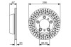 Тормозной диск BOSCH 0986479A09 (фото 1)