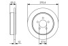 Тормозной диск BOSCH 0 986 479 A80 (фото 1)