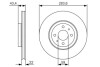 Диск гальмівний ALFA ROMEO/CITROEN/FIAT/LANCIA/PEUGEOT \'\'F \'\'92>> PR2 BOSCH 0986479S01 (фото 1)