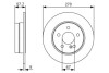 Диск гальмівний MB С (S204/W204) \'\'R PR2 BOSCH 0986479S96 (фото 1)