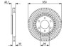 Диск тормозной BOSCH 0986479V51 (фото 1)