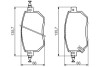 Гальмівні колодки дискові перед. Nissan Murano 02-/Pathfinder 2.5 dCi 05-/Renault Koleos 2.0 dCi 08- BOSCH 0 986 494 366 (фото 1)