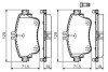 Гальмівні колодки дискові BOSCH 0 986 494 663 (фото 2)