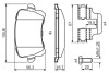 Гальмівні колодки дискові BOSCH 0 986 494 731 (фото 7)