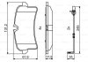 Гальмівні колодки дискові BOSCH 0 986 494 842 (фото 7)