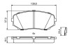 Гальмівні колодки дискові BOSCH 0 986 494 879 (фото 7)