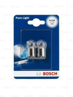Лампа накаливания" Pure Light R10W" 12В 10Вт BOSCH 1 987 301 019