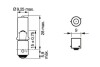 Лампа H6W 12V Longlife Daytime блистер 2 шт. - знято з вир-ва BOSCH 1987301061 (фото 5)