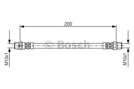 Тормозной шланг BOSCH 1 987 476 403