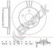 Тормозной диск BRECK BR 358 VA100 (фото 1)