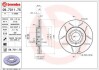 Диск тормозной вентилируемый с насечками BREMBO 09.7011.75 (фото 1)