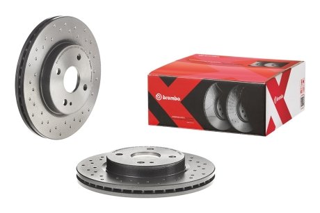 Гальмівний диск BREMBO 09.A968.1X