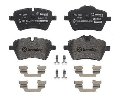 Гальмівні колодки дискові BREMBO P06 051X