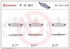 Гальмівні колодки дискові BREMBO P11 011 (фото 1)