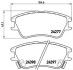 Гальмівні колодки дискові BREMBO P30 027 (фото 1)