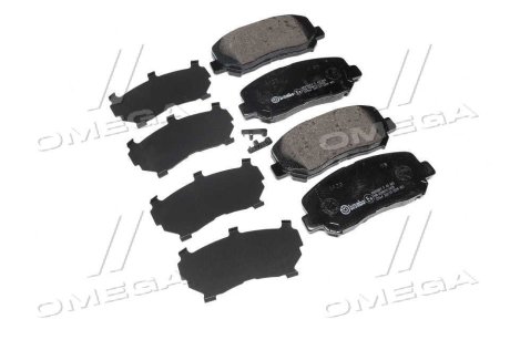 Колодка гальм. диск. MAZDA CX-5 2.0 2.2D 2011 - передн. (вир-во) BREMBO P 49 045