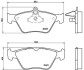 Колодки гальмівні дискові, комплект BREMBO P 59 019 (фото 1)