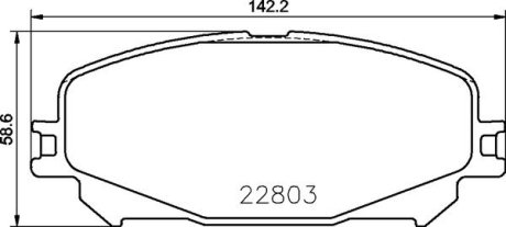 Гальмівні колодки дискові BREMBO P68 071 (фото 1)