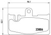 Гальмівні колодки дискові BREMBO P 83 059 (фото 1)