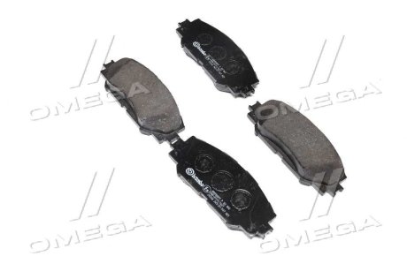 Колодка гальм. диск. TOYOTA AURIS, RAV 4 передн. BREMBO P 83 082 (фото 1)