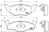 Колодки гальмівні дискові, комплект BREMBO P 85 031 (фото 1)