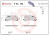 Гальмівні колодки дискові BREMBO P85 170 (фото 1)