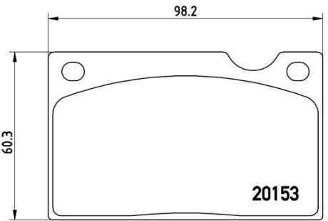 Гальмівні колодки дискові BREMBO P86 003 (фото 1)