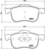 Гальмівні колодки дискові BREMBO P 86 016 (фото 1)