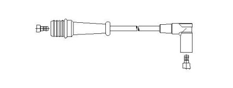 Провод зажигания BREMI 602/65 (фото 1)