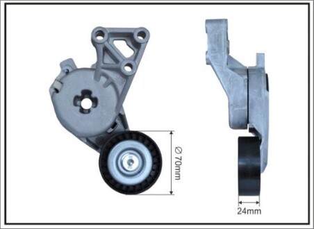 Натяжник паска приводного Audi A3 1,6-1,8 96- CAFFARO 101697SP