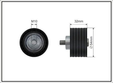 Ролик CAFFARO 500-218