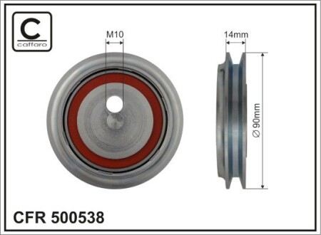 Ролик CAFFARO 500-538