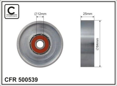 Ролик CAFFARO 500-539