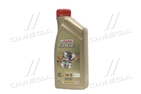 Олива мот 5W30 1L EDGE LL ACEA A3/B3,A3/B4,C3, VW 504.00/507.00, MB 229.51 CASTROL 15665F