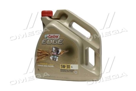 Олива моторна EDGE 5W-30 LL (Каністра 4л) CASTROL 15668E