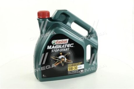 Олива мот 5W30 4L Magnatec STOP-START A3 ACEA A3/B4,API SL/CF,RN 0700/0710, MB 226.5/229.3 CASTROL 15C94E