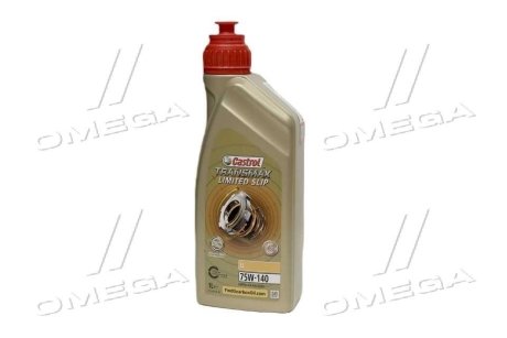 Олива трансмісіійна 1L Transmax Limited Slip LL 75W-140 CASTROL 15D99E (фото 1)