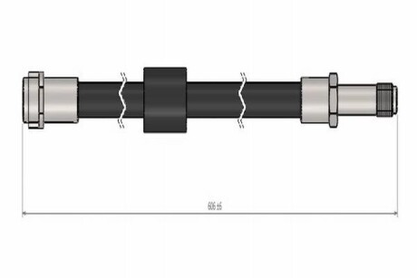 Шланг гальмівний Cavo C900673A