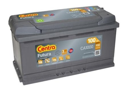 Стартерная аккумуляторная батарея Centra CA1000 (фото 1)