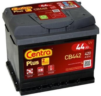 Стартерная аккумуляторная батарея Centra CB442 (фото 1)