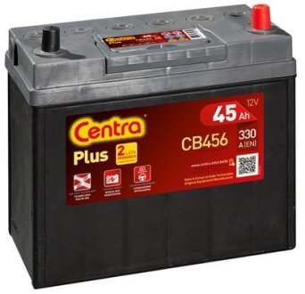 Стартерная аккумуляторная батарея Centra CB456 (фото 1)