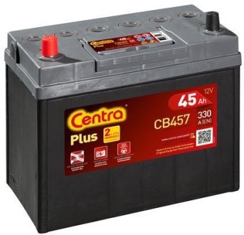 Стартерная аккумуляторная батарея Centra CB457