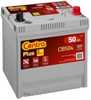 Стартерная аккумуляторная батарея Centra CB504