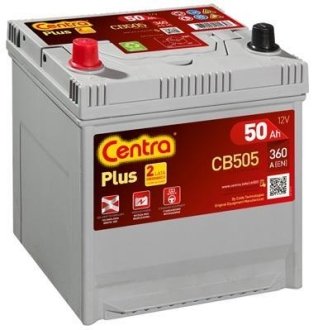 Стартерная аккумуляторная батарея Centra CB505 (фото 1)
