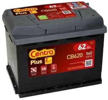 Стартерная аккумуляторная батарея Centra CB620