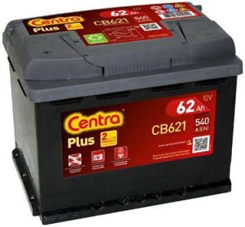 Стартерная аккумуляторная батарея Centra CB621