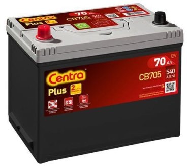 Стартерная аккумуляторная батарея Centra CB705