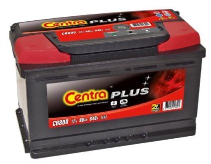 Стартерная аккумуляторная батарея Centra CB800