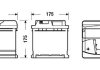 Стартерная аккумуляторная батарея Centra CB802 (фото 2)